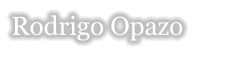 Rodrigo Opazo